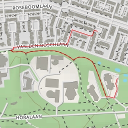 thumbnail for De padden van het ENKA-terrein en de Horalaan - Horaplantsoen - Ede