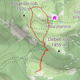 thumbnail for Domžalski dom na Mali Planini