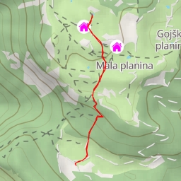 thumbnail for Domžalski dom na Mali Planini - čez Sivnik