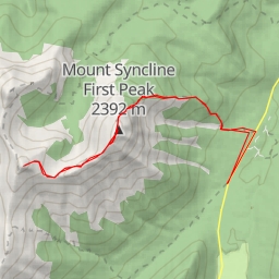 thumbnail for Syncline Mountain