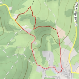 thumbnail for Mont de Rignat - Ancien Chemin de Rignat à Bourg - Bohas-Meyriat-Rignat