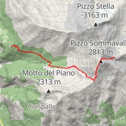 thumbnail for Sentiero Alpe Pian del Nido-Passo di Lei - Sentiero Alpe Pian del Nido-Passo di Lei