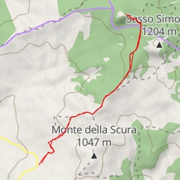 thumbnail for AI - Sentiero per la vetta del Simoncello - Carpegna