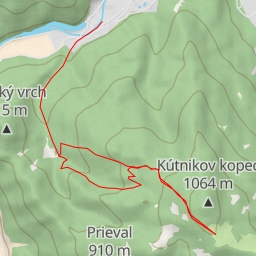 thumbnail for AI - Kútnikov kopec, 300 m - Hubová