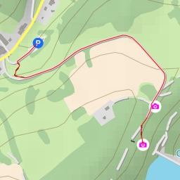 thumbnail for AI - Blick auf die Staumauer Talsperre Gottleuba