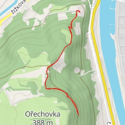 thumbnail for AI - NS Větruše-Vrkoč č. 3: Výhled na hrad Střekov a Masarykova zdymadla - Ústí nad Labem