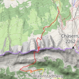 thumbnail for Paliis Nideri traversée S-N de la chaine des Churfirsten