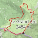 thumbnail for Grand Arc Boucle Petit Arc- Grand Arc par les crêtes