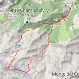 thumbnail for Col de Santanel Du vallon de la Legna au vallon de Vercoche