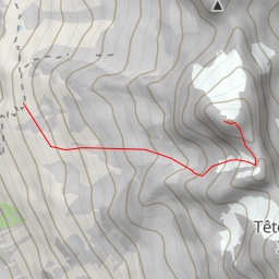 thumbnail for Tête des Fétoules Arête SE