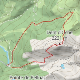 thumbnail for Dent d'Oche Arête de Trépertuis (NE)