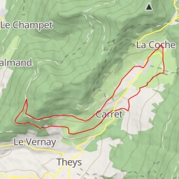 thumbnail for  Tour du vallon du ruisseau de la Coche