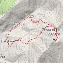 thumbnail for Tête de Licony Par le vallon du Sapin et le col de Licony