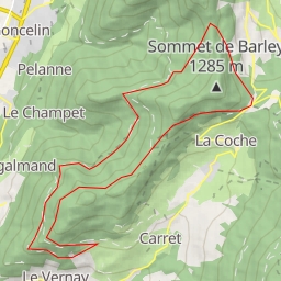 thumbnail for Col du Barioz Tour du Barley de Theys à Ruche ou l'inverse