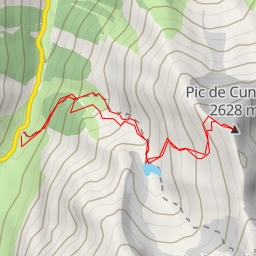 thumbnail for Pic de Cuneille par le lac de Catchet