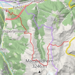 thumbnail for Ochsehorn traversée de Visp au Simplon