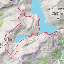 thumbnail for Pointe de la Finive Traversée Pointe de la Finive - Cheval Blanc depuis Emosson