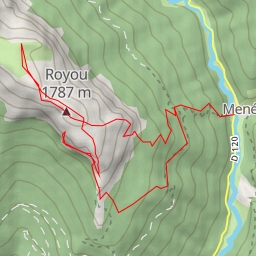 thumbnail for Dôme de Glandasse (Pié Ferré) Extrême pointe SE du Glandasse par le pas de la Luerte et le pas des Clos