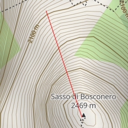 thumbnail for Sasso di Bosconero Antispigolo arête NW