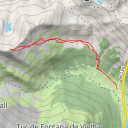 thumbnail for Sèrra dera Pleta Nava - Point coté 2609 depuis l'hospital de Vielha