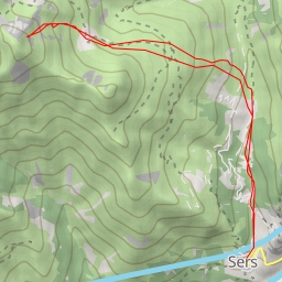 thumbnail for Soum de Nère Face E depuis Sers