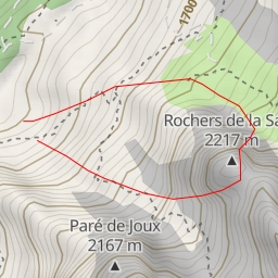 thumbnail for Rocher de la Salla Couloir du Tchadar