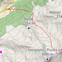 thumbnail for Merbjoch / Passo Merbe depuis Pretau