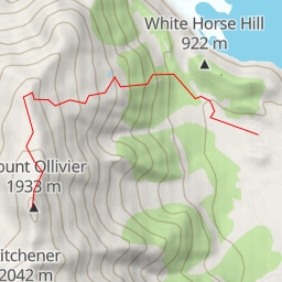 thumbnail for Mount Ollivier depuis White Horse campground