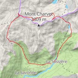 thumbnail for Dents Rouges Tour du Charvet 