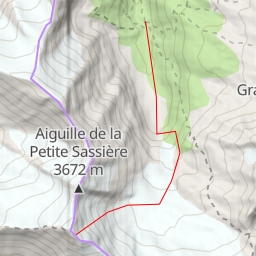 thumbnail for Aiguille de la Grande Sassière Face NE