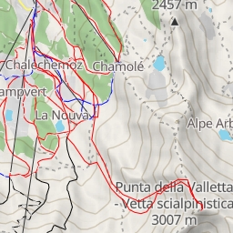 thumbnail for Pointe  Valletta Par le couloir SW du Mont Belleface