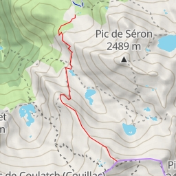 thumbnail for  Pointe de Rabassère - arête NW (pointe de la Hillette - sommet)