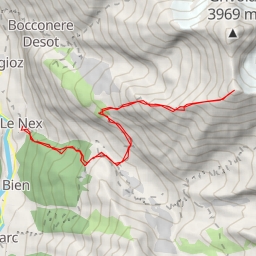 thumbnail for Grivola - Pointe Blanche Arête W - depuis Tignet, par le bivouac de la Grivola