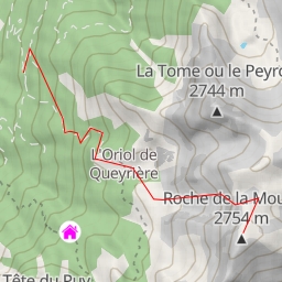 thumbnail for Roche de la Moutière Par le lac de l'Ascension