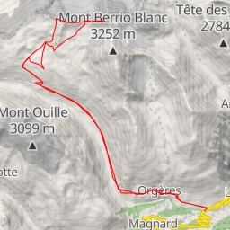 thumbnail for Pointe des Chavannes Circuit des lacs du Berrio Blanc et de l'Aiguille des Chavannes