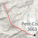 thumbnail for Petit Combin Arête Mont Rogneux → Petit Combin