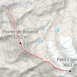 thumbnail for Petit Combin Arête Mont Rogneux → Petit Combin