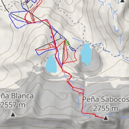 thumbnail for Peña Sabocos La diagonal depuis Panticosa