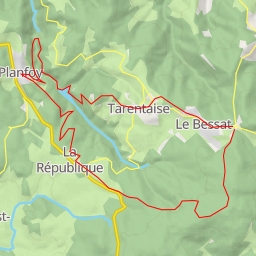 thumbnail for Le Bessat - Croix de Chaubouret Circuit Noir n°23 (PNR Pilat) - Les barrages 