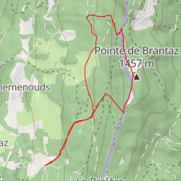 thumbnail for Pointe de Brantaz Geocaching depuis les Affamés