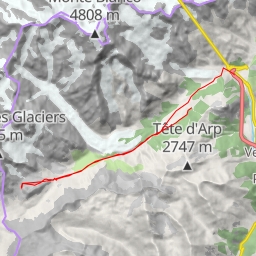thumbnail for Col des Pyramides Calcaires Par le Val Veny