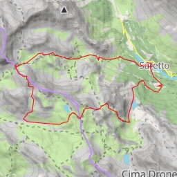 thumbnail for Cime de la Coste du Col Boucle : Col Sautron >> Col des Monges >> couloir SE du Passo della Fea 