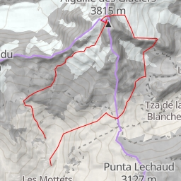 thumbnail for Aiguille des Glaciers Couloir E en boucle par le versant SW