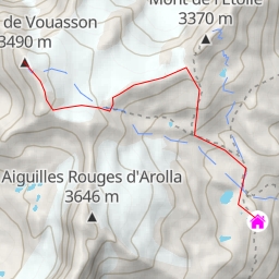 thumbnail for Pointe de Vouasson Par les deux arêtes