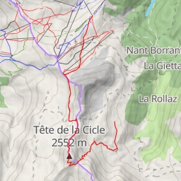 thumbnail for Tête de la Cicle Arête des Roches rouges