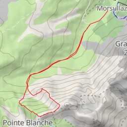 thumbnail for  Pointe de Balafrasse en boucle par l'arête NW et l'arête de la Pechta