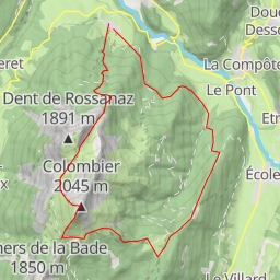 thumbnail for Mont Colombier Versant N par la combe de Lillette