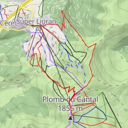 thumbnail for Plomb du Cantal versant W par le Puy du Rocher