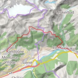 thumbnail for Varneralp Traversée Leuk - Montana