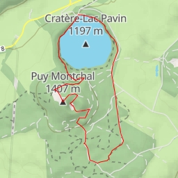 thumbnail for Puy de Montchal Du lac Pavin au Puy de Montchal